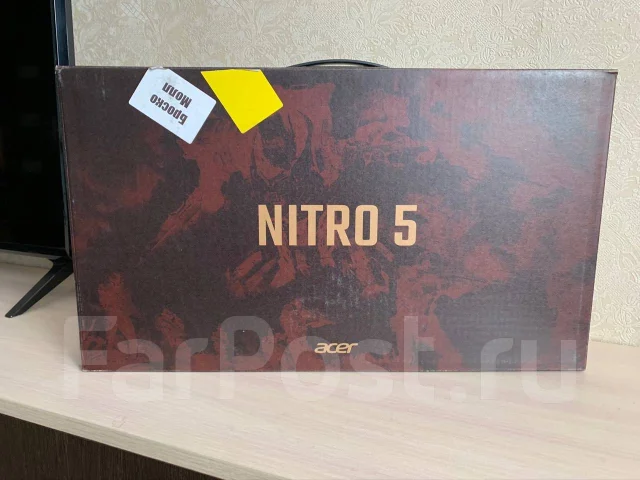 Acer Nitro 5. 15.6", ��� 8 ��, ���� 256���, WiFi: 1, Bluetooth: 1, ����������� �� 4��. ����