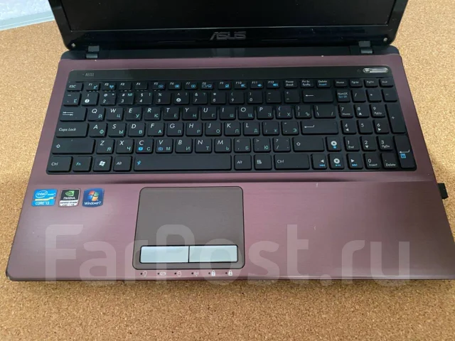 Asus K53SV. 15.6", 2,2����, ��� 4 ��, ���� 377���, WiFi: 1, Bluetooth: 1 ����