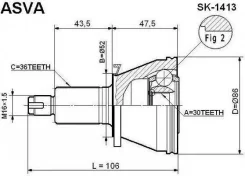 ���� ������� | ����� ����/��� | ASVA SK1413 SK1413 ����
