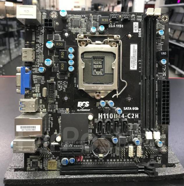 Материнская плата ECS H110M4-C2H Socket 1151 б/у X-Gamer, Elitegroup ...