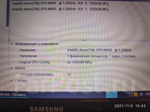 Samsung N100. 10.1", 1,6����, ��� 1024 ��, ���� 320���, WiFi: 1, Bluetooth: 1, ����������� �� 5��. ����
