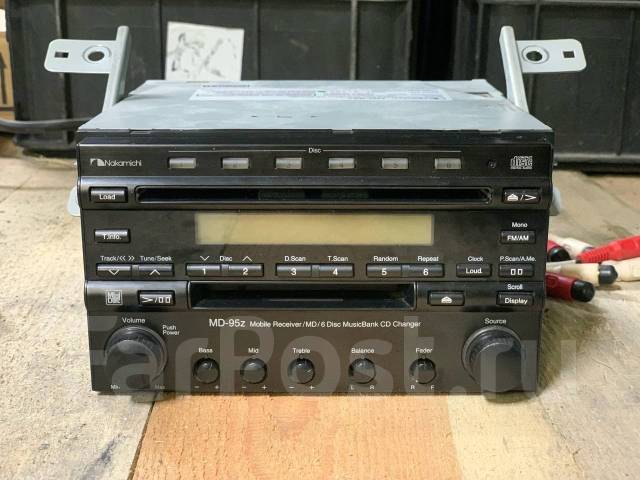 Магнитола Nakamichi MD-95Z, 2 DIN — 178x100 мм, б/у, в наличии. Цена ...