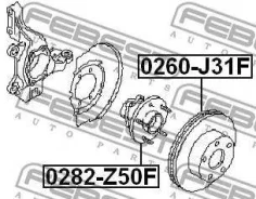 ������� | ����� ����/��� | Febest 0282Z50F 0282Z50F ����