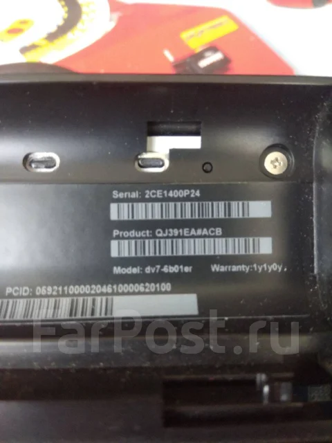 HP Pavilion dv7. ��� 4 ��, WiFi: 1, Bluetooth: 1 ����