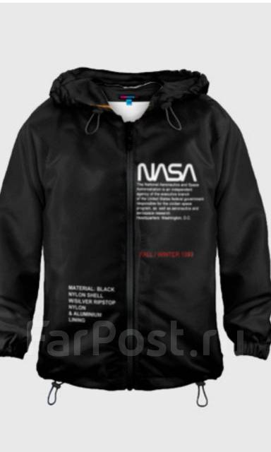 Детская демисезонная куртка-ветровка на мальчика"NASA", р.134-140, для ...