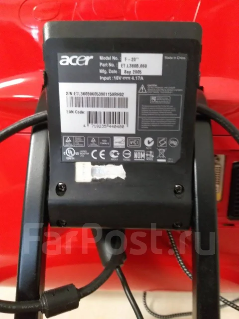 Монитор acer ferrari f 19 инструкция