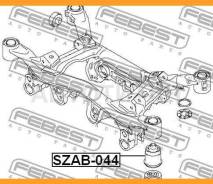   Suzuki Grand Vitara II SZAB-044 Febest SZAB044 SZAB044 