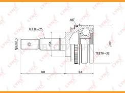   |  / | LYNXauto CO7550A CO7550A 