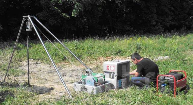 Поиск воды на участке. Бурение скважин. Гарантия - Отопление и ...