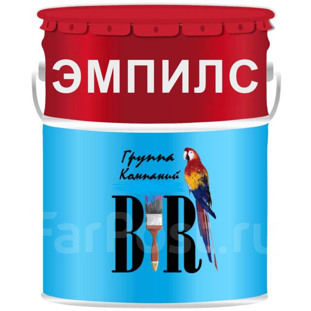 Грунт-эмаль Эмпилс, белый, 20кг - Лакокрасочные материалы во Владивостоке
