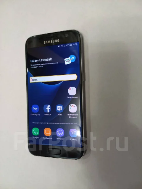 Samsung Galaxy S7. �/�, ������, 3G, 4G LTE, Dual-SIM, ����������, NFC ����