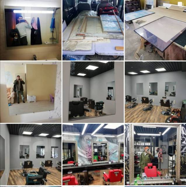 Стекольщик, мастер по стеклу, резчик стекла. Установка стекла. Резка во ...