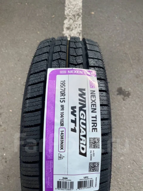 Nexen Winguard WT1, LT 195/70 R15 Made in Korea, 15