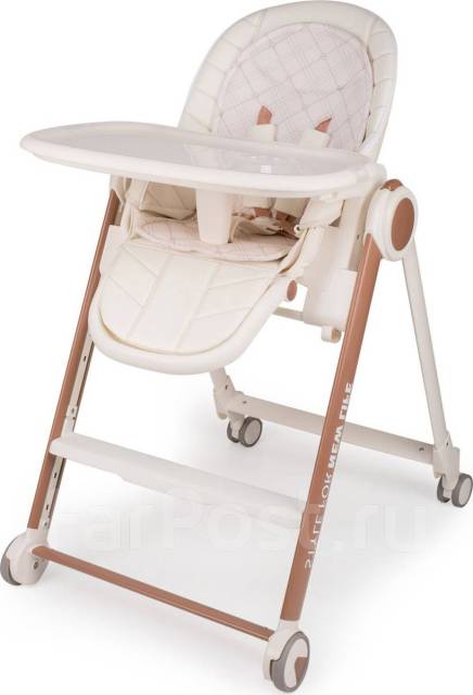 Стульчик для кормления happy baby william v2 beige