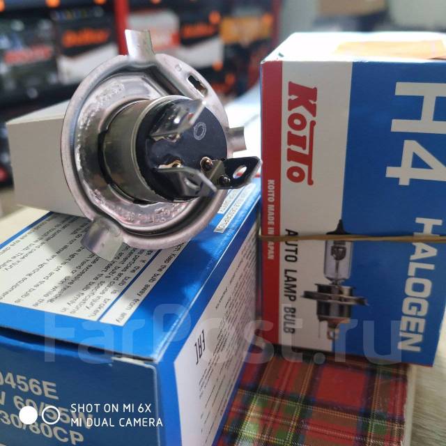 Лампа галогенная H4 / HB2 Koito 0456e 60/55W 12V Koito купить в Артеме ...