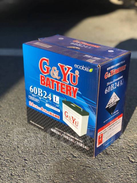 Аккумулятор Global & Yuasa 60B24L Доставка + установка Гарантия 4 года ...