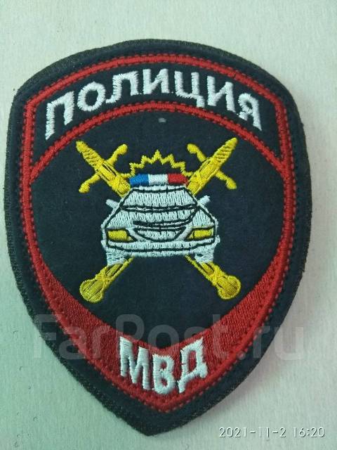 Шеврон Полиция ГАИ нового образца, полиция, мвд, новый, в наличии. Цена ...