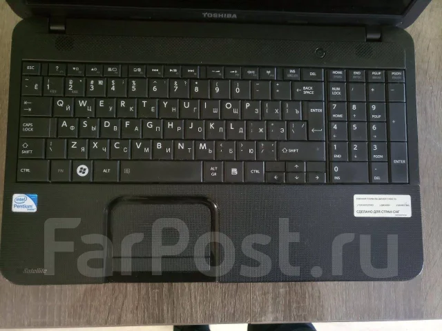 Toshiba Satellite C850. 15.6", 2,1����, ��� 4 ��, ���� 500���, WiFi: 1, Bluetooth: 1, ����������� �� 3��. ����