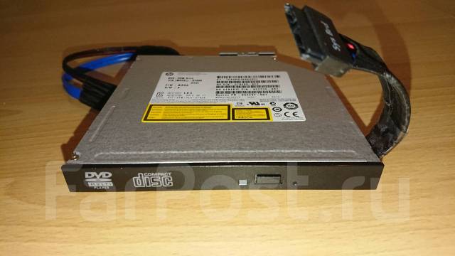 Оптический привод DVD-ROM HP 578599-6E2 / 652234-001 SATA, 12.7m, б/у ...