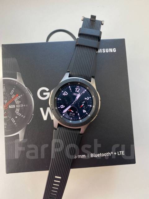 Samsung Galaxy Watch 46 mm Silver NFC Android iOS 15 000