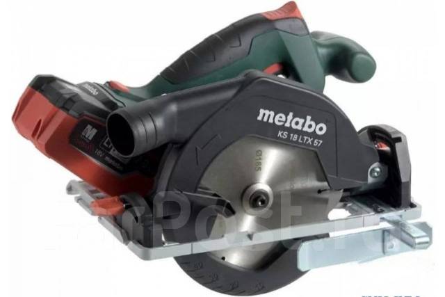 Пила циркулярная аккумуляторная Metabo KS 18 LTX 57 165мм LiIon18В 4Ач, новый, в наличии. Цена: 31 490₽ во Владивостоке