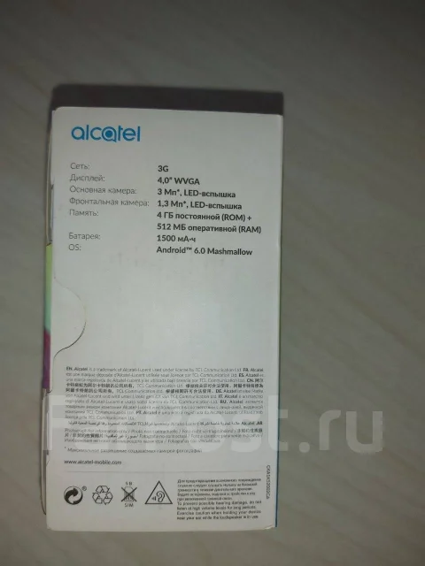 Alcatel U3 3G 4049D. �����, ������ ����