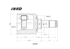 ���� ���������� 30/29 ����� ���� INKO [429097] 429097 ����