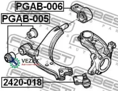 ����� ������� Citroen Xsara Picasso ������ �����. ����. Febest 2420018 2420018 ����