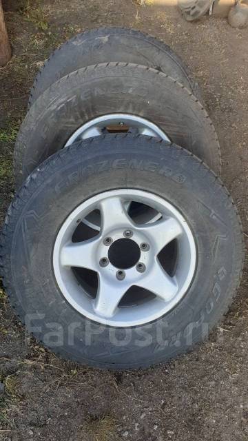 Литье на зимней резине, 16", 1 шт, 265 мм, 70 %, радиальный, 265/70R16 ...