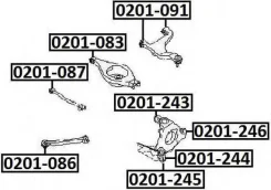 ����������� ������ ����� Asva 0201-246 0201246 ����