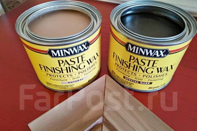 Воск для дерева Minwax Paste Finishing Wax natural - 454гр ...