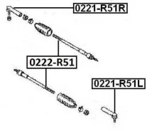���������� ������� ����� Asva 0221-R51L 0221R51L ����