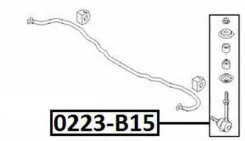 ���� ������������� ������ 4WD Asva 0223-B15 0223B15 ����