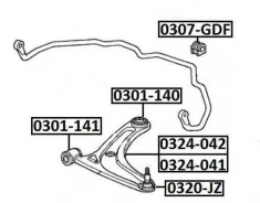 ������ ��������� ������������� D22 Asva 0307-GDF 0307GDF ����