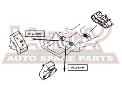 ������� ��������� �������� AT/MT Asva 0412-KH4F 0412KH4F ����