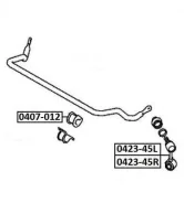 ���� ������������� �������� ����� Asva 0423-45L 042345L ����