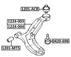 ����������� ��������� ������ �������� Asva 1201-MTS 1201MTS ����