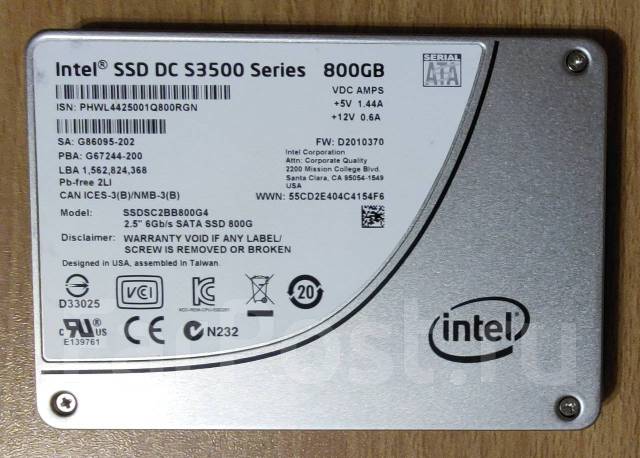 Intel s3500 hot sale