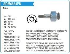 ������� �������� Mercedes BENZ Trucks Krauf SDM6834PN ����