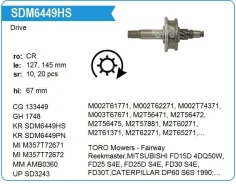 ������� �������� Nissan FD42, FD46, 4D33 ����������� Krauf SDM6449HS ����