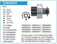 ������� �������� Toyota 1ZZ, 9T, Altezza, Aristo, Auris, Avensis, Belta, Brevis, Caldina, ZEN Zen 0809 ����