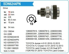 ������� �������� Toyota Land Cruiser 4.0 J12 2003- 3956ccm 1GR-FE Krauf SDN6244 ����