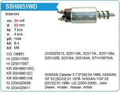 ����������� ���� �������� Nissan FD6, SD33, KR Krauf SSH8851 ����
