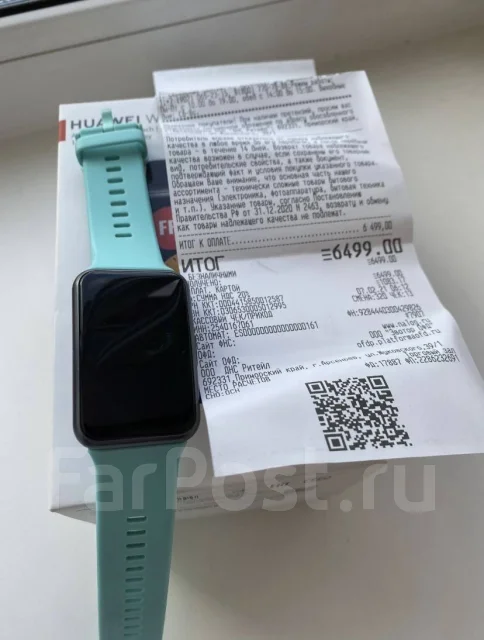 Huawei Watch Fit. GPS ����