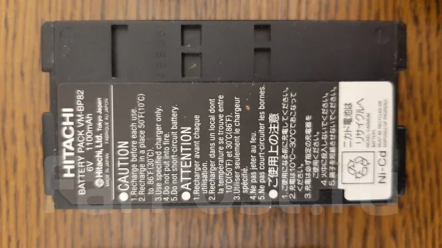 Hitachi VM-E310E. � ���������� ����