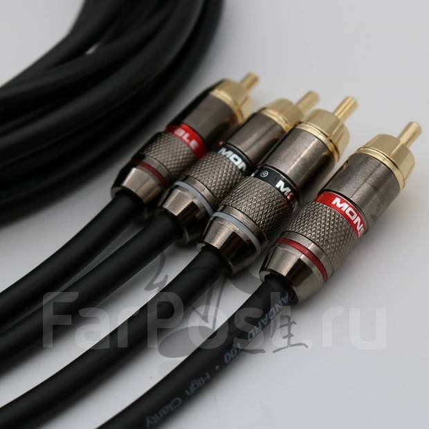 Межблочный кабель 2RCA-2RCA Monster Cable 490См, новый, в наличии. Цена ...