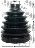 ������� ���� �������� �������� pvc 91x105.5x28.5 | ����/��� | Febest 0117PACA30 0117PACA30 ����