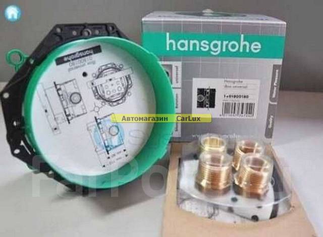 Ibox universal. Монтажная коробка Hansgrohe IBOX Universal 01800180. 01800180 Hansgrohe. Монтажная коробка Hansgrohe IBOX Universal 01800180 установка. Hansgrohe IBOX Universal монтаж.