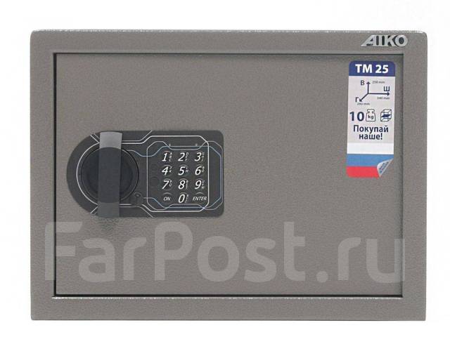 Сейф офисный AIKO TM-25 EL - Оборудование для бизнеса во Владивостоке