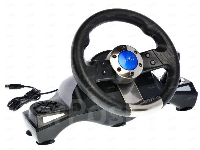 Компьютерный Руль Oklick W-3 Sportline - Клавиатуры, мыши, манипуляторы ...